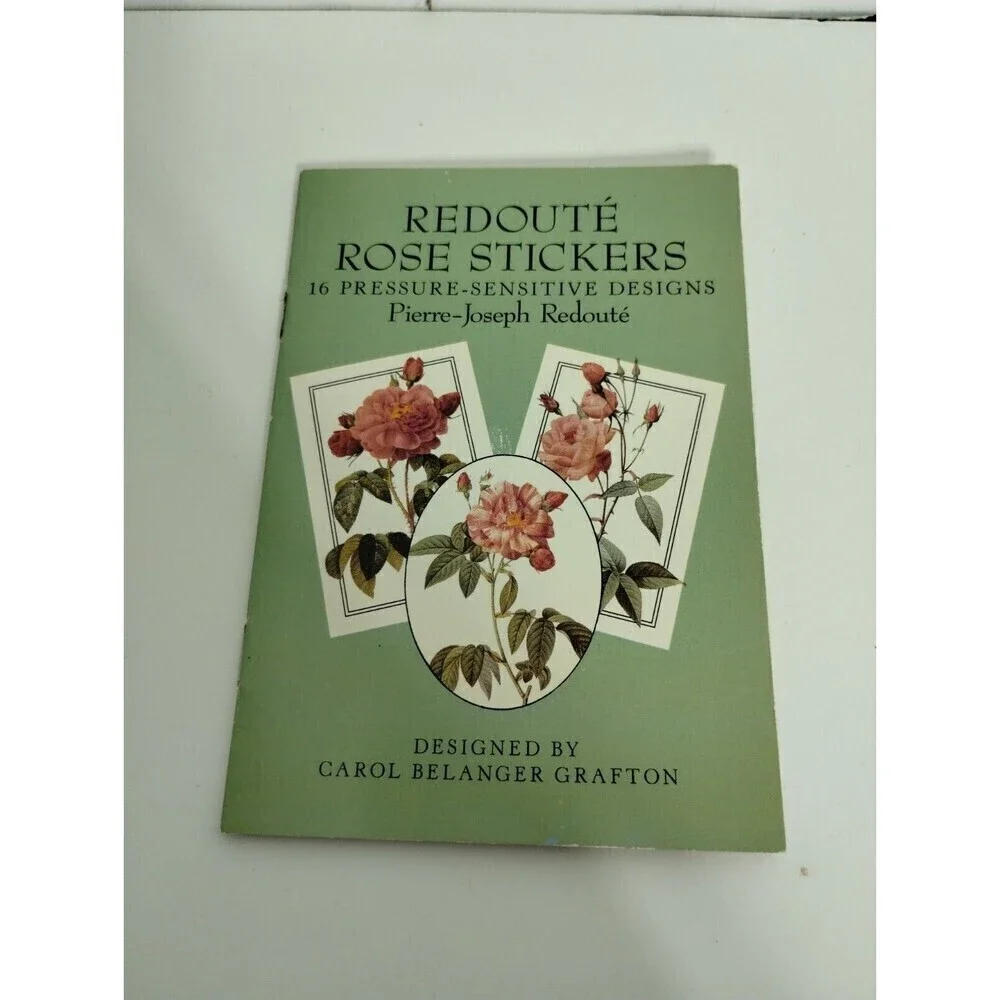 Redoute Rose Stickers: 16 Pressure-Sensitive‎ Designs (Dover Stickers) Redoute